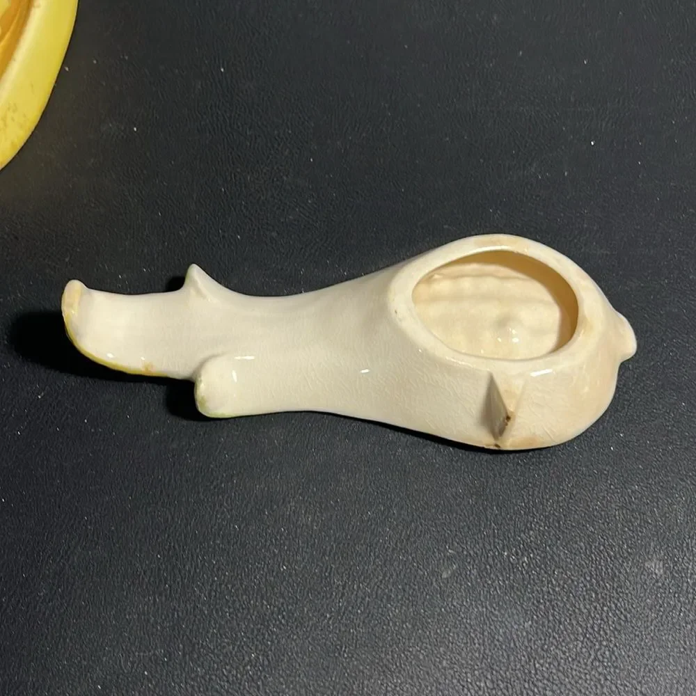 Corn Spoon Rest. Vintage. kk314
